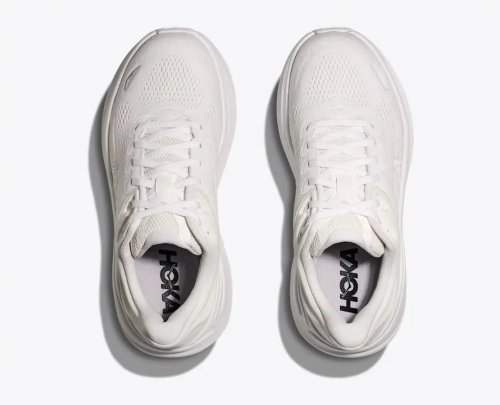Hoka Women Bondi 9 - White / White