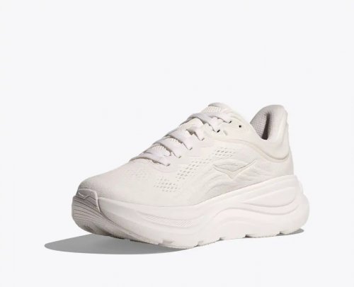 Hoka Women Bondi 9 - White / White