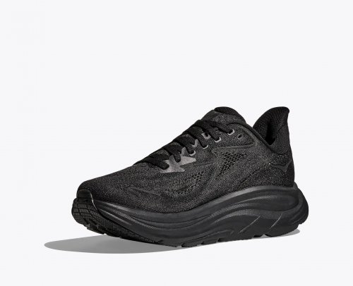Hoka Women Clifton 10 - Black / Black