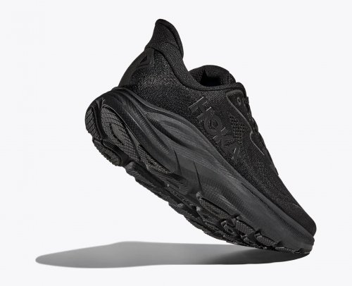 Hoka Women Clifton 10 - Black / Black
