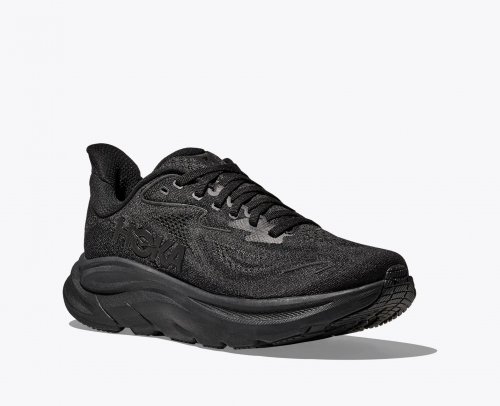Hoka Women Clifton 10 - Black / Black