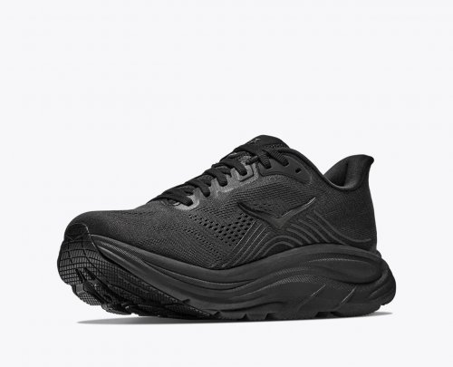 Hoka Women Clifton 11 Wide - Black / Black