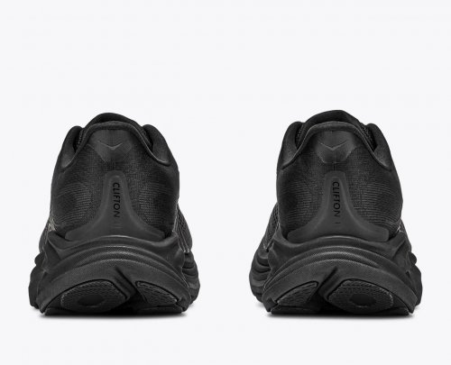 Hoka Women Clifton 11 Wide - Black / Black