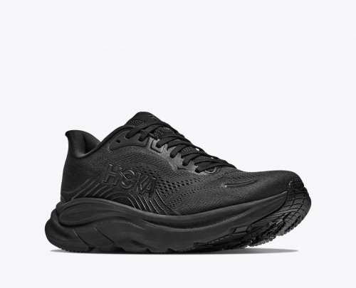 Hoka Women Clifton 11 Wide - Black / Black