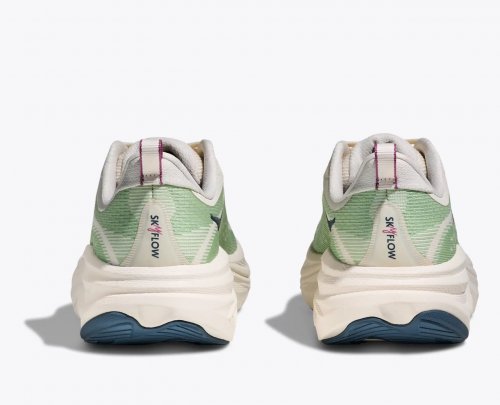 Hoka Women Skyflow - Alabaster / Vintage Green