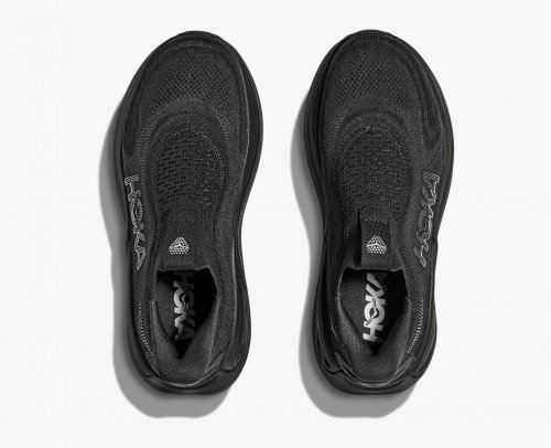 Hoka Women's Skyward Laceless - Black / Black