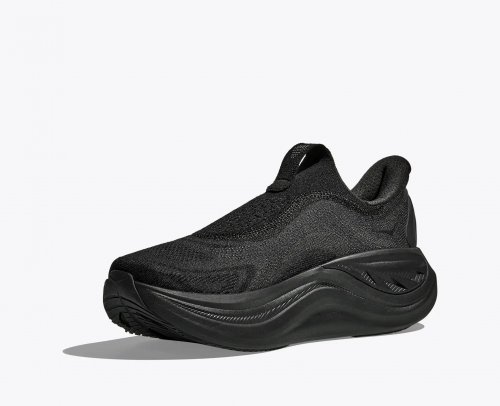 Hoka Women's Skyward Laceless - Black / Black