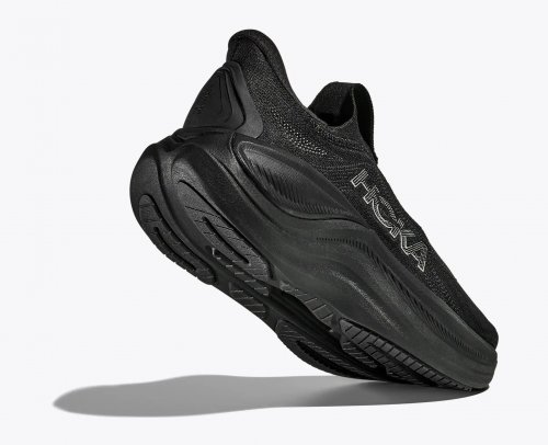 Hoka Women's Skyward Laceless - Black / Black