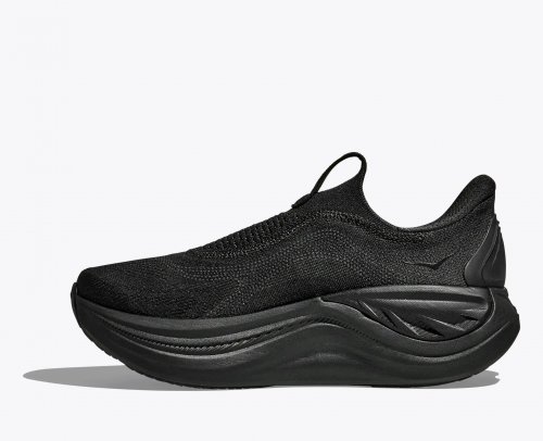 Hoka Women's Skyward Laceless - Black / Black