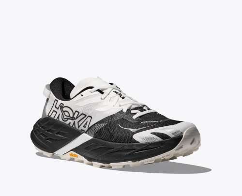 Hoka Women Speedgoat 7 Wide - Black / White