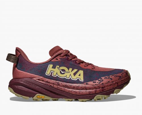 Hoka Women Speedgoat 6 - Rogue / Black Cherry