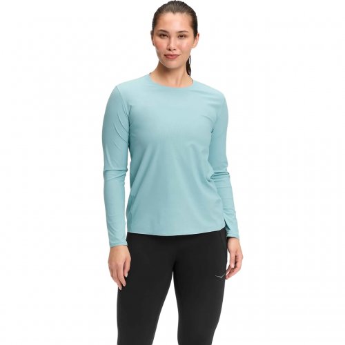 Hoka Women Airolite Long Sleeve 2.0 - Raindrop