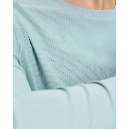 Hoka Women Airolite Long Sleeve 2.0 - Raindrop