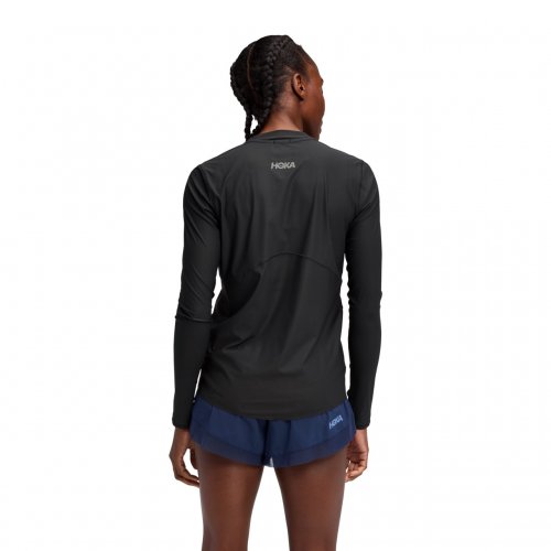 Hoka Woman Airolite Long Sleeve 2.0 - Black