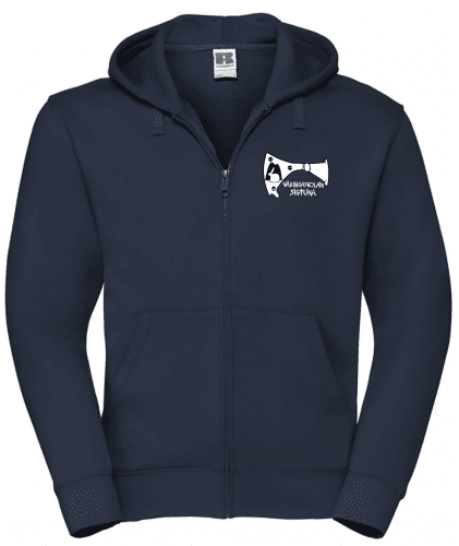 Väringaskolan Hood Zip - Marin