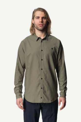 Houdini Ms Longsleeve Shirt - Sage Green