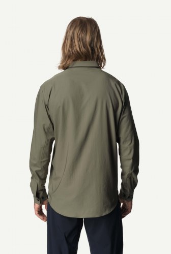 Houdini Ms Longsleeve Shirt - Sage Green