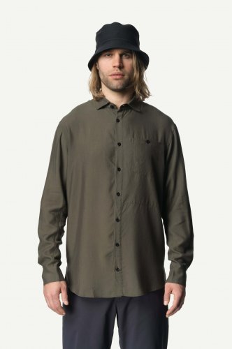Houdini Ms Tree Longsleeve Shirt - Dawn Green
