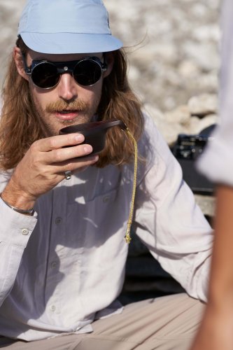 Houdini Ms Tree Longsleeve Shirt - Sandstorm Light
