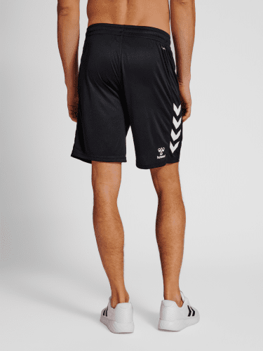 Hummel Core XK Poly Shorts - Black/White