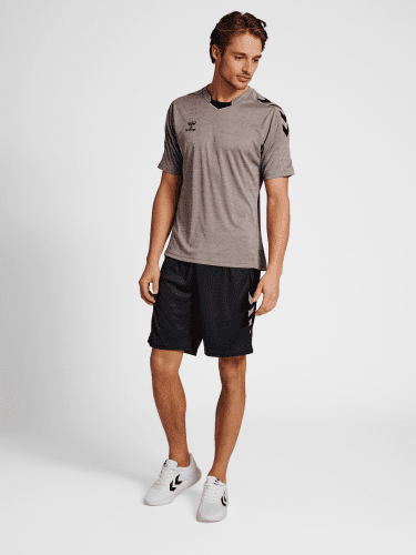 Hummel Core XK Poly Shorts - Black/White