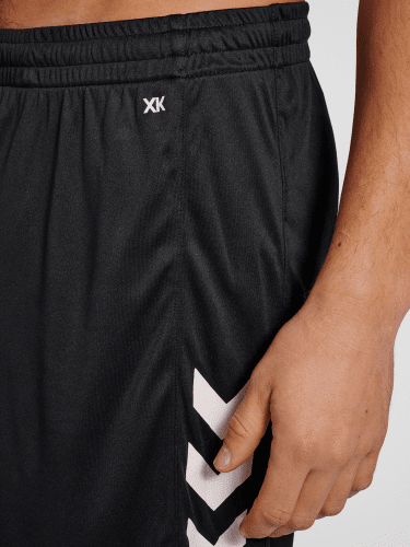 Hummel Core XK Poly Shorts - Black/White