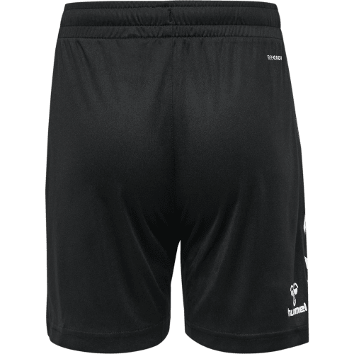Hummel Kids Core XK Poly Shorts - Black/White