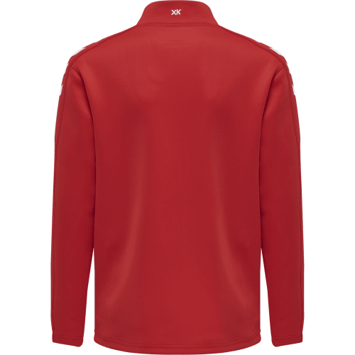 Hummel Kids Core XK Poly Zip Sweat - Red/White