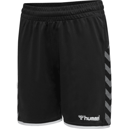Hummel Authentic Kids Poly Shorts - Black/White
