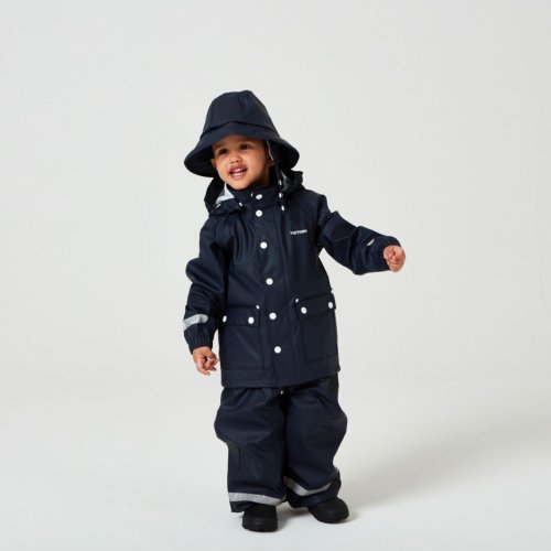 Kids Wings High Rainpants - Navy