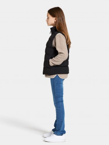 Didriksons Kilo Kids Vest - Black