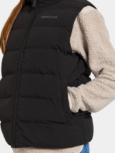 Didriksons Kilo Kids Vest - Black