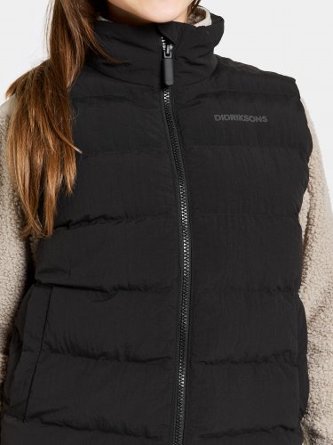 Didriksons Kilo Kids Vest - Black