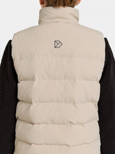 Didriksons Kilo Kids Vest - Clay Beige