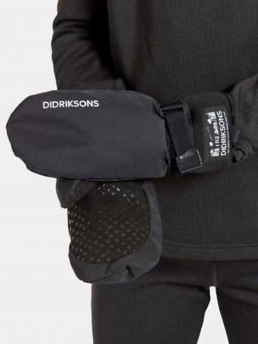Didriksons Lovas Mitten - Black