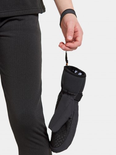 Didriksons Lovas Mitten - Black