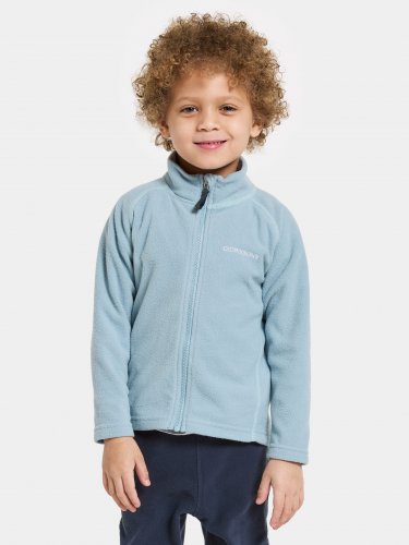 Didriksons Monte Kids Fullzip - Cloud Blue