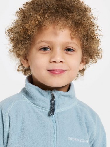 Didriksons Monte Kids Fullzip - Cloud Blue