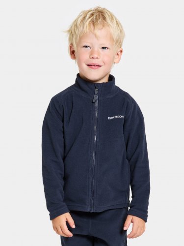 Didriksons Monte Kids Fullzip 10 - Navy