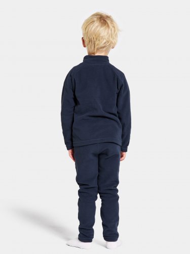 Didriksons Monte Kids Fullzip 10 - Navy
