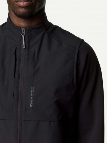 Houdini Ms Pace Hybrid Vest - True Black