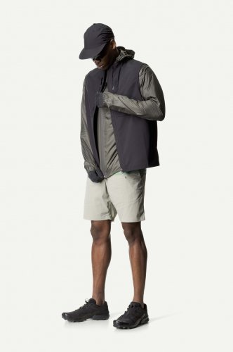 Houdini Ms Pace Hybrid Vest - True Black