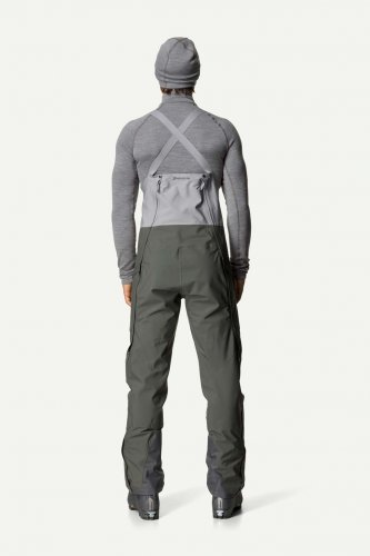 Houdini Ms Rollercoaster Bib Pants - Baremark Green