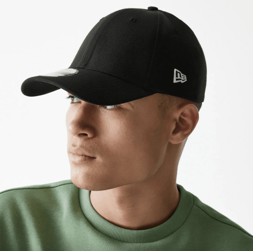 New Era 39Thirty New Era Flag Cap - Black