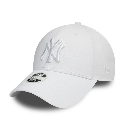 New Era 940 Women's League Essential New York Yankees Cap - White