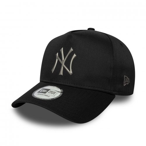 New Era 9Forty Metallic E-frame New York Yankees MLB Cap - Black