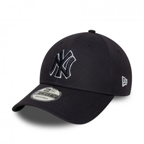 New Era 9Forty New York Yankees MLB Outline Adjustable Cap - Navy