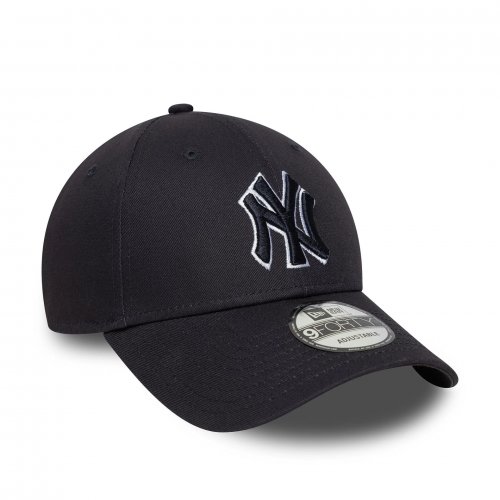 New Era 9Forty New York Yankees MLB Outline Adjustable Cap - Navy