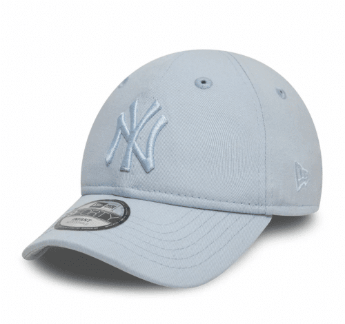 New Era Infant 9Forty New York Yankees League Essential Adjustable Cap - Pastel Blue