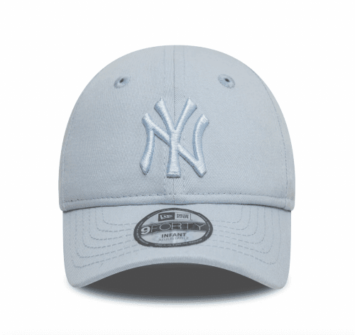 New Era Infant 9Forty New York Yankees League Essential Adjustable Cap - Pastel Blue